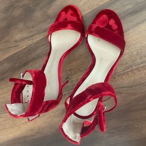 Gianvito Rossi Portofino 105 mm velvet sandals